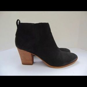 Franco Sarto black  leather booties